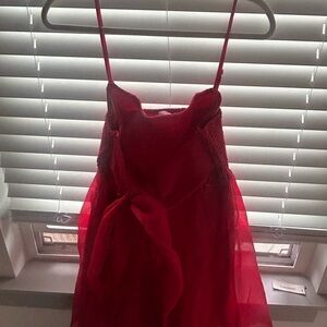 Miami Red Mini Dress